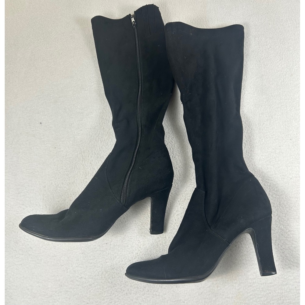 Aerosoles Tall Boots Womens‎ 9M Black Minimalist 85414-0